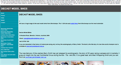 Desktop Screenshot of diecastmodelbikes.com.au